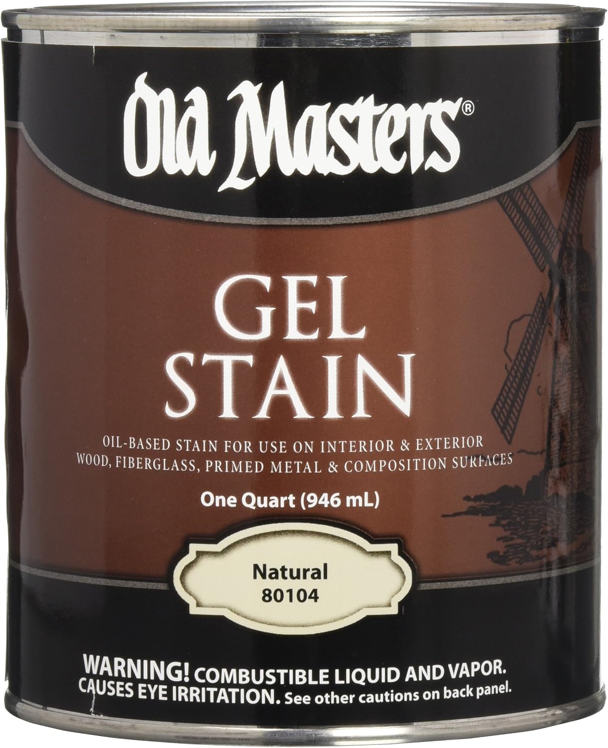 Old Masters 81308 Gel Stain Pint, Cedar