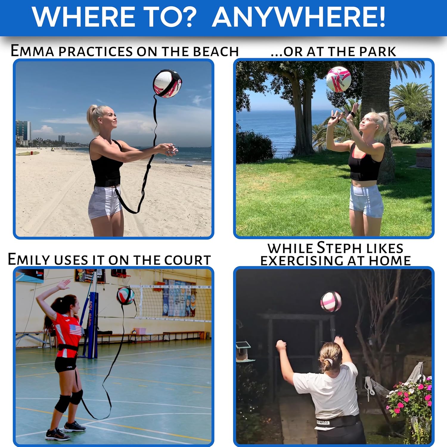 OVANTO Volleyball Training Equipment Kit
