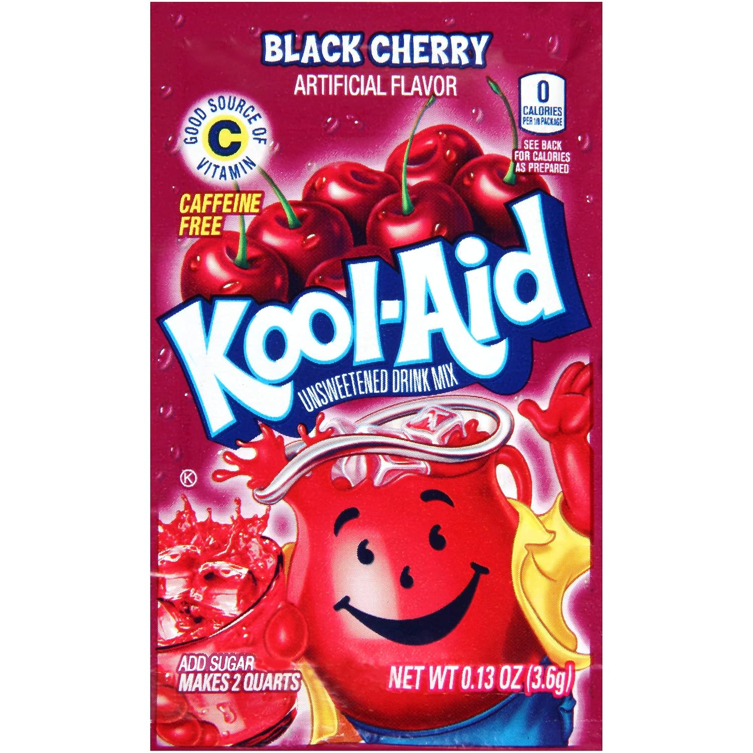 Kool-Aid Tropical Punch Flavored Unsweetened Caffeine Free Powdered Drink Mix (96 Packets)