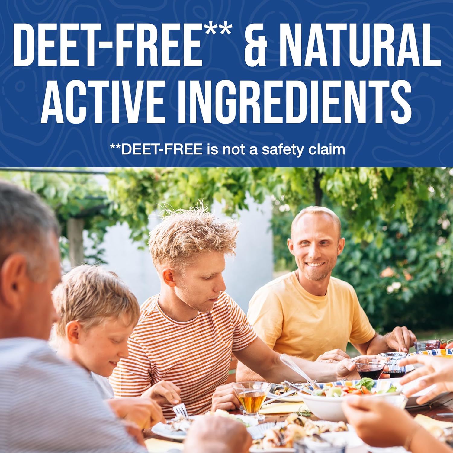 No Natz Botanical Insect Repellent, DEET-Free, Made with Natural Essential Oils, Non-Greasy Formula, Made in the USA, Fresh Scent