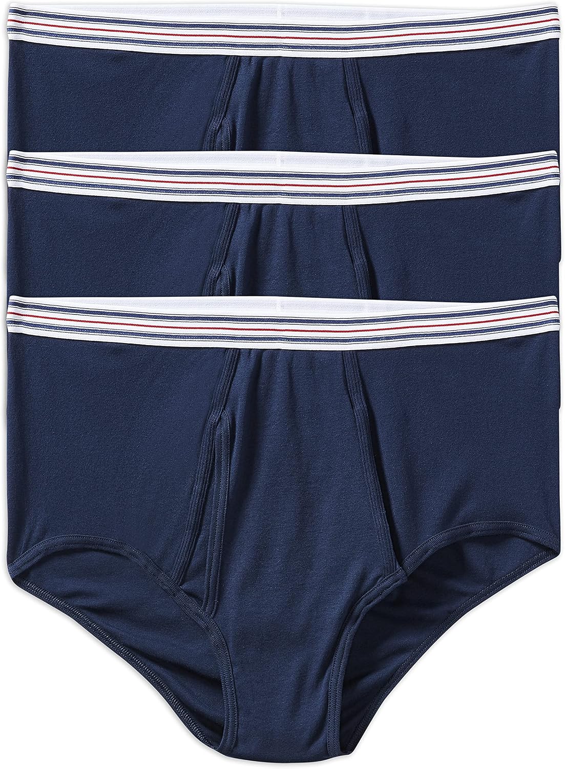 Harbor Bay 3-pk Briefs - Waists 36-64, Sizes XL - 8XL | Designed Exclusively for Big & Tall Men