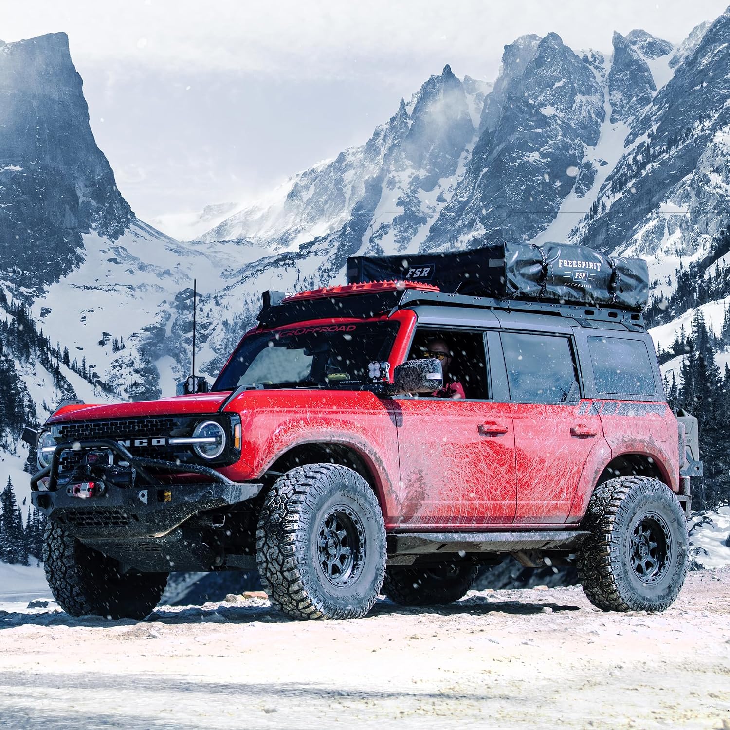 Kanati Trail Hog A/T-4 All-Terrain Tire - LT275/70R18 125/122Q E (10 Ply) | Light Truck All Terrain All Season Traction 125/122Q Rated E (10 Ply)