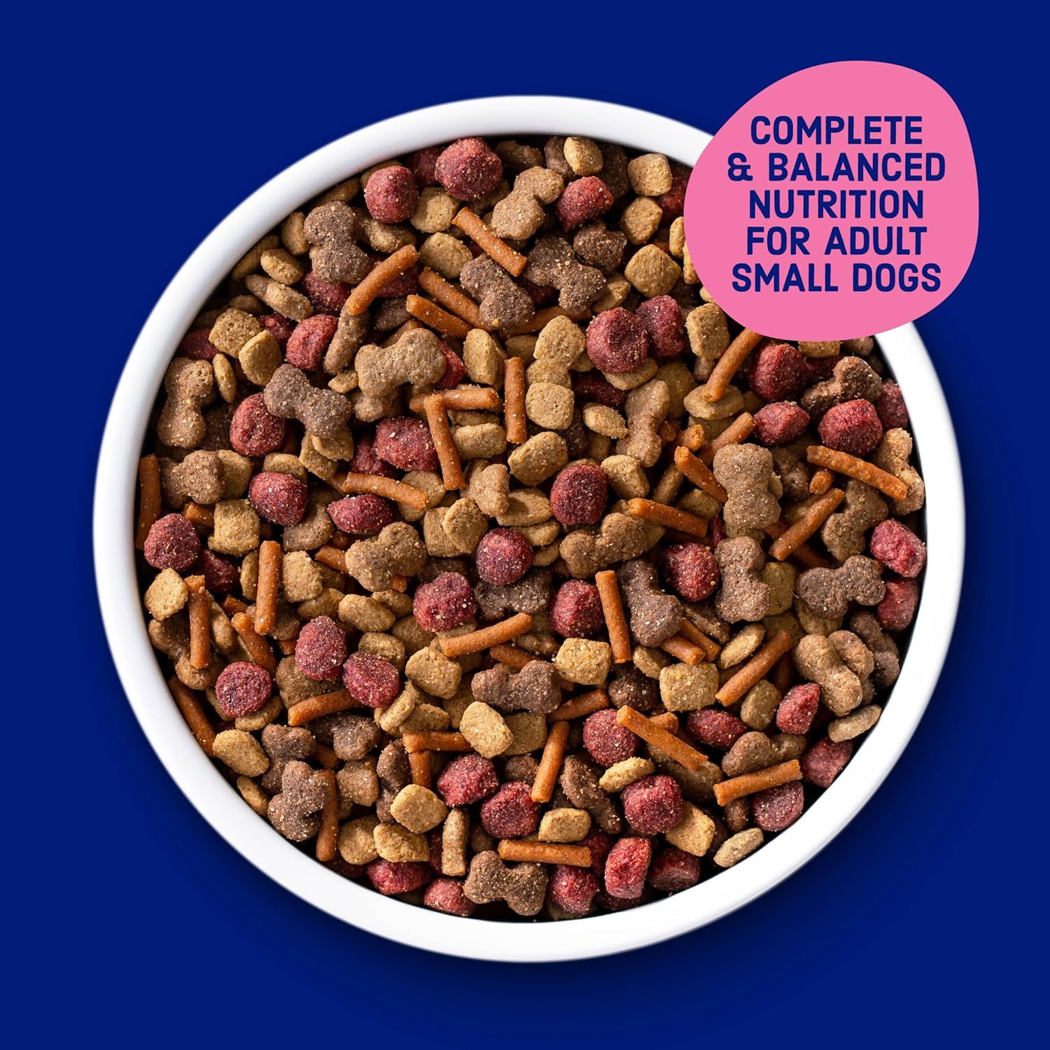 Kibbles 'N Bits Small Breed Mini Bits Savory Beef & Chicken Flavors Dog Food, 16-Pound(Pack of 1) | Complete & Balanced Nutrition Formulated For Small Adult Dogs Crafted With Easy-To-Chew Bites Of Beef & Chicken Flavors