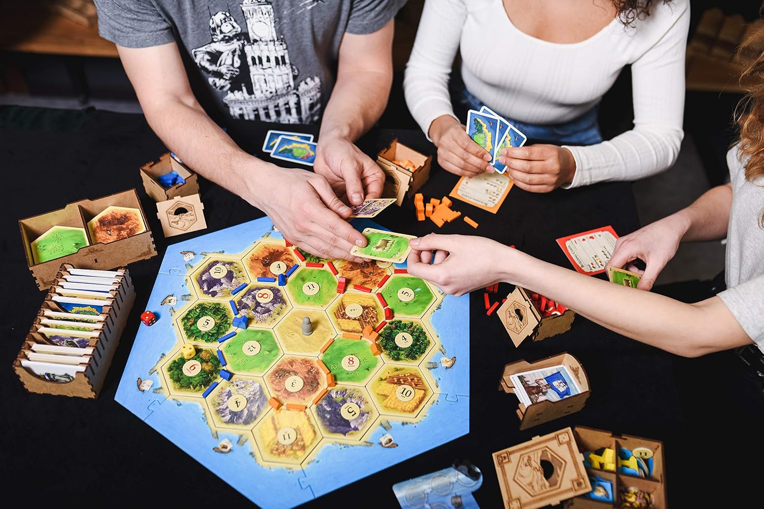 TowerRex Organizer for Catan, Board Game Storage