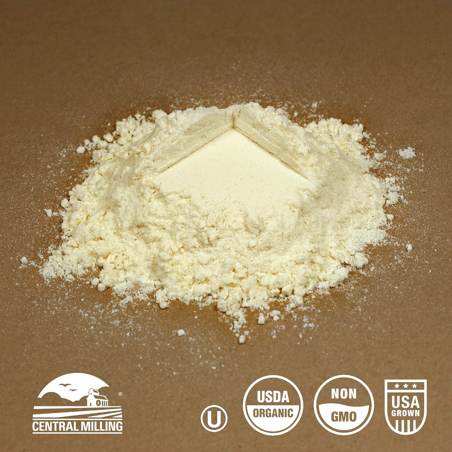 Organic 100% Whole Wheat Hi-Pro Fine Flour – 25 lb. bag