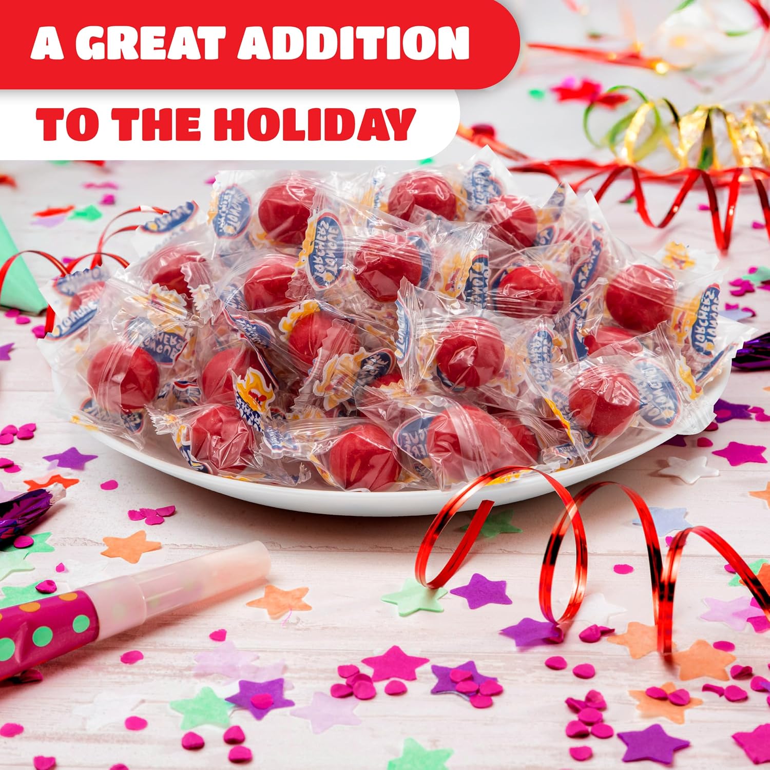 Spicy Cinnamon Jawbreakers, Cinnamon Hard Candy - 2 Lb Pack