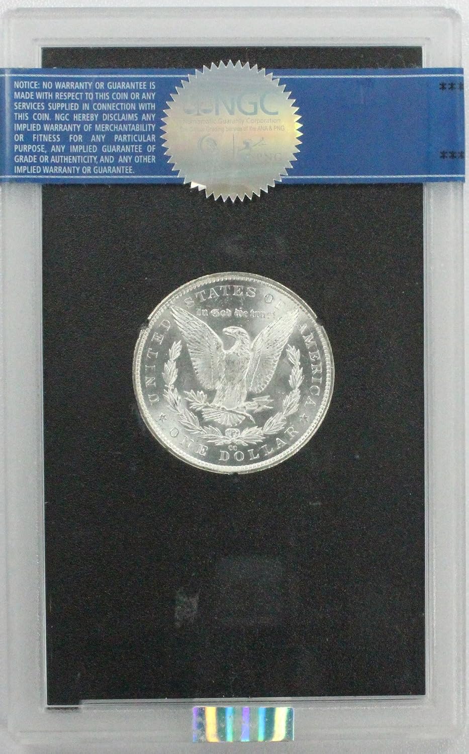 1883 CC Morgan GSA Holder Dollar NGC MS64