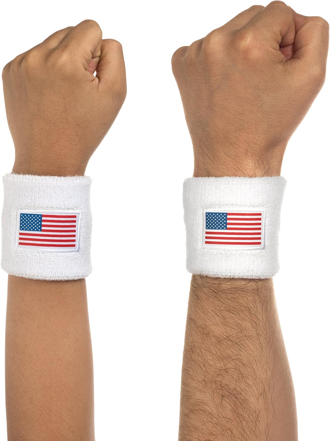 Suddora Country Headband & Wristbands Set (Includes 2 Wrist & 1 Head Sweatband), Highly Moisture Wicking
