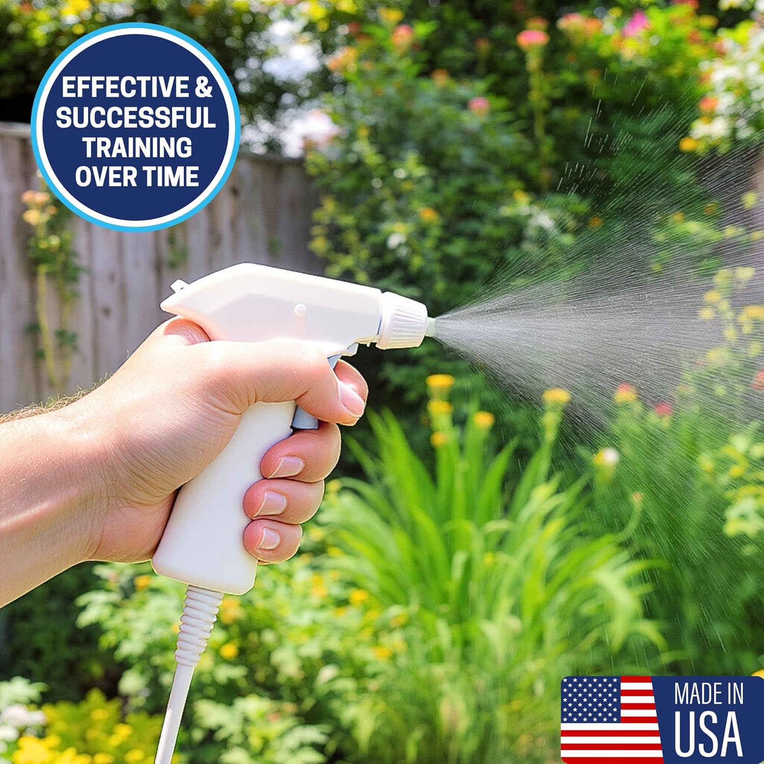 Nature's MACE Dog Mace Dog Repellent 1 Gallon Concentrate | Potty Training Tool Spray, Indoor & Outdoor, Pee Deterrent, Safe Around Kids, Pets, Garden & Plants, Treats 48,000 Sq. Ft.