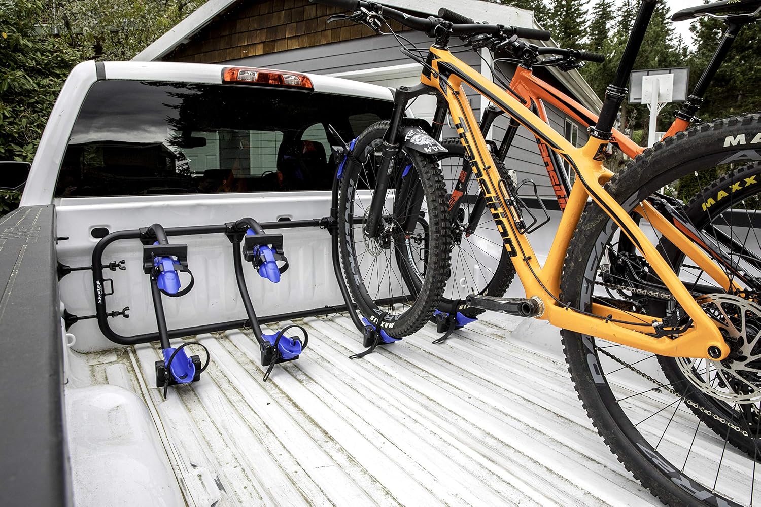 Heininger Advantage SportsRack BedRack Elite Truck 4 Bike Rack, Black (2030)