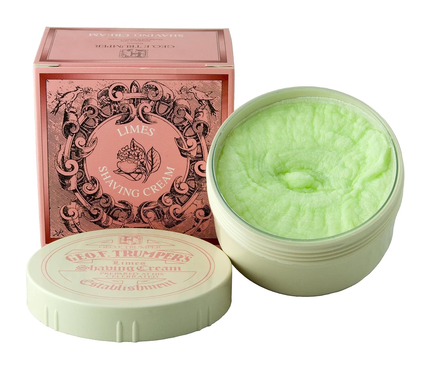 Geo F. Trumper, Sandalwood Shave Soap With Wood Bowl, 80 Gram