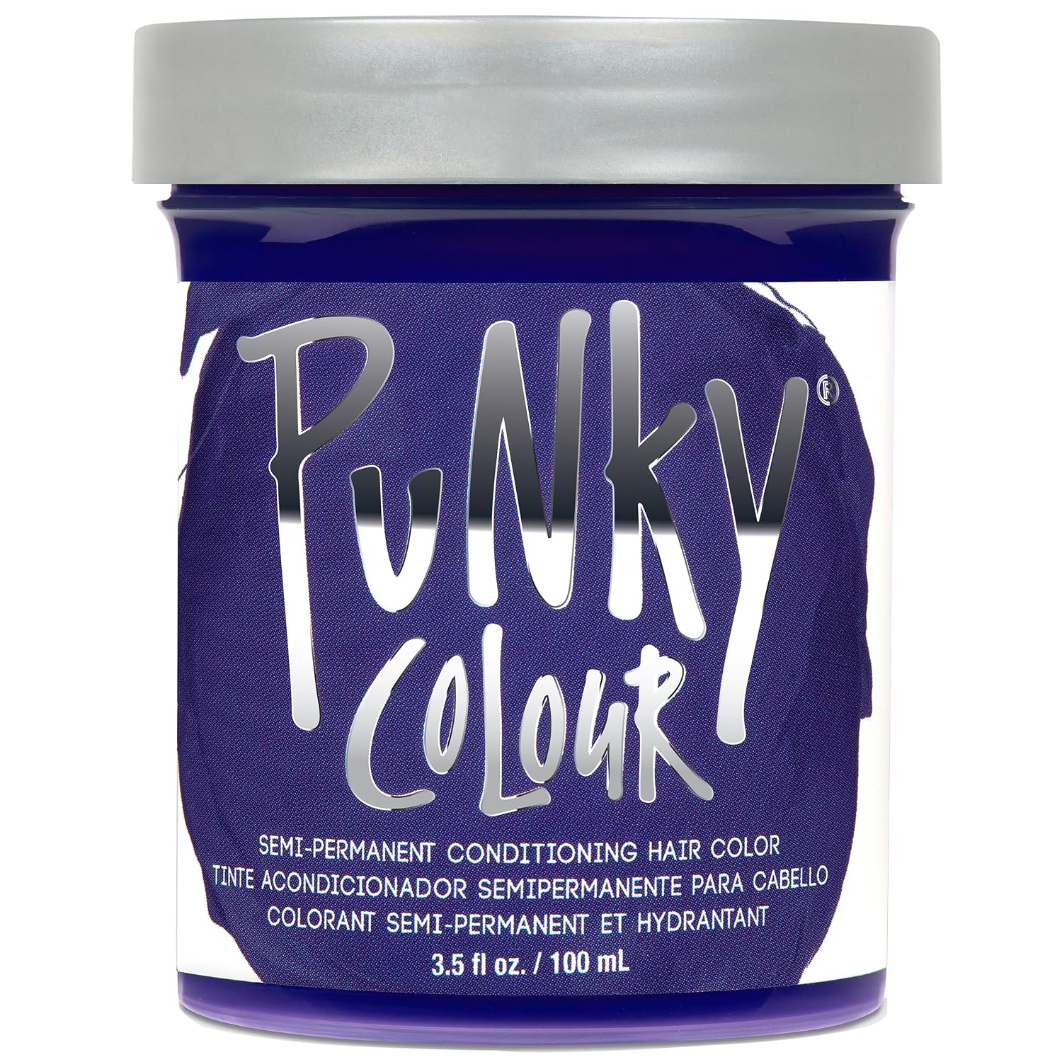 Punky Colour Flamingo Pink Semi Permanent Hair Color – Vibrant Pink Hair Dye, Vegan & Cruelty-Free Conditioning Formula, Lasts Up to 35 Washes, 3.5 fl oz