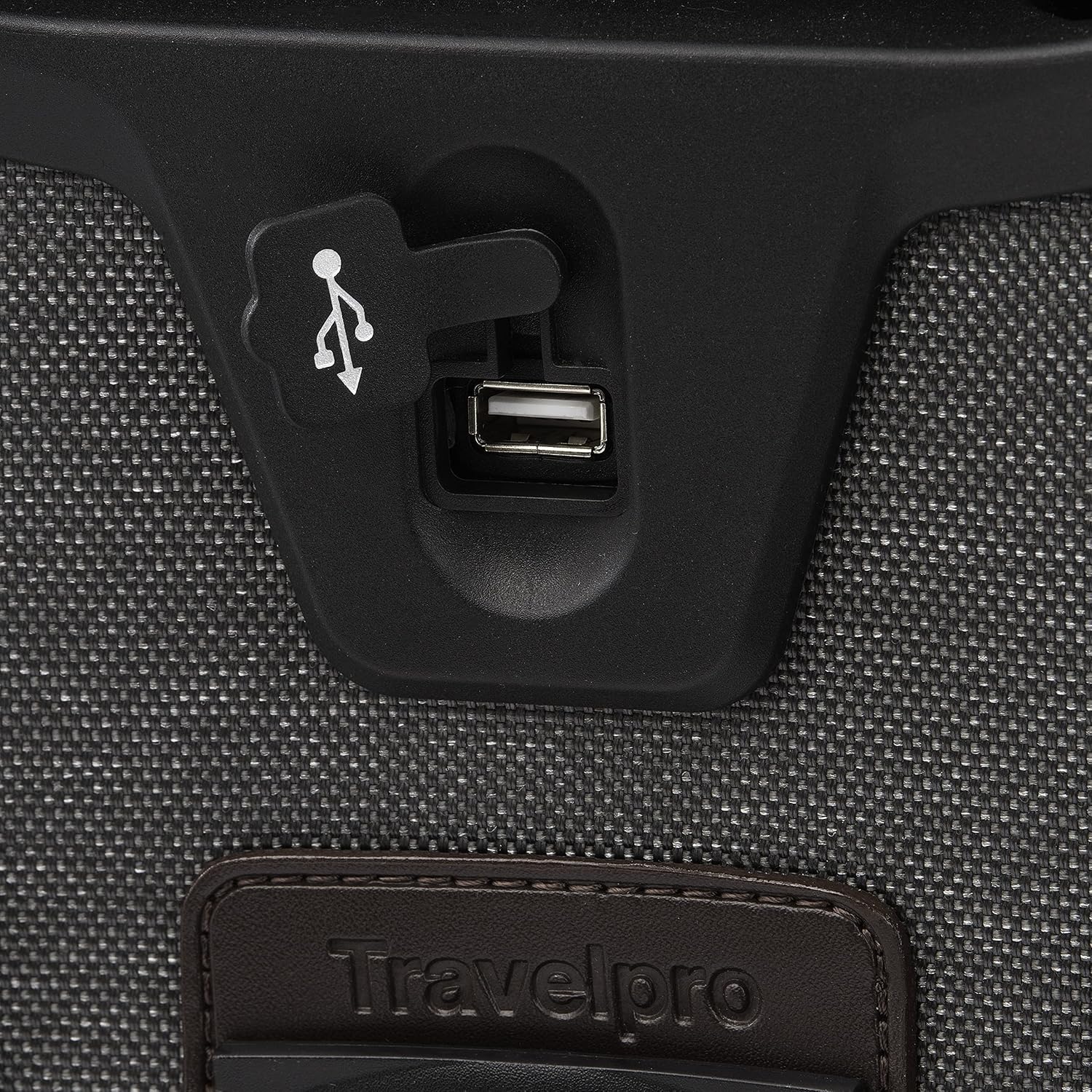 Travelpro Platinum Elite Underseat Spinner Tote Bag with USB Port