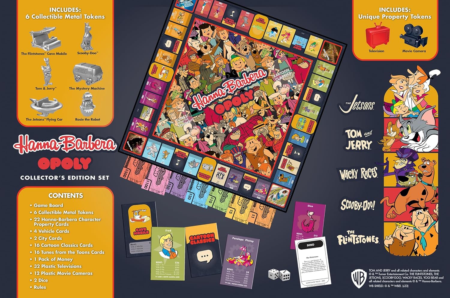 MasterPieces Opoly Board Games - Coca-Cola Opoly - Officially Licensed Board Games for Adults & Families
