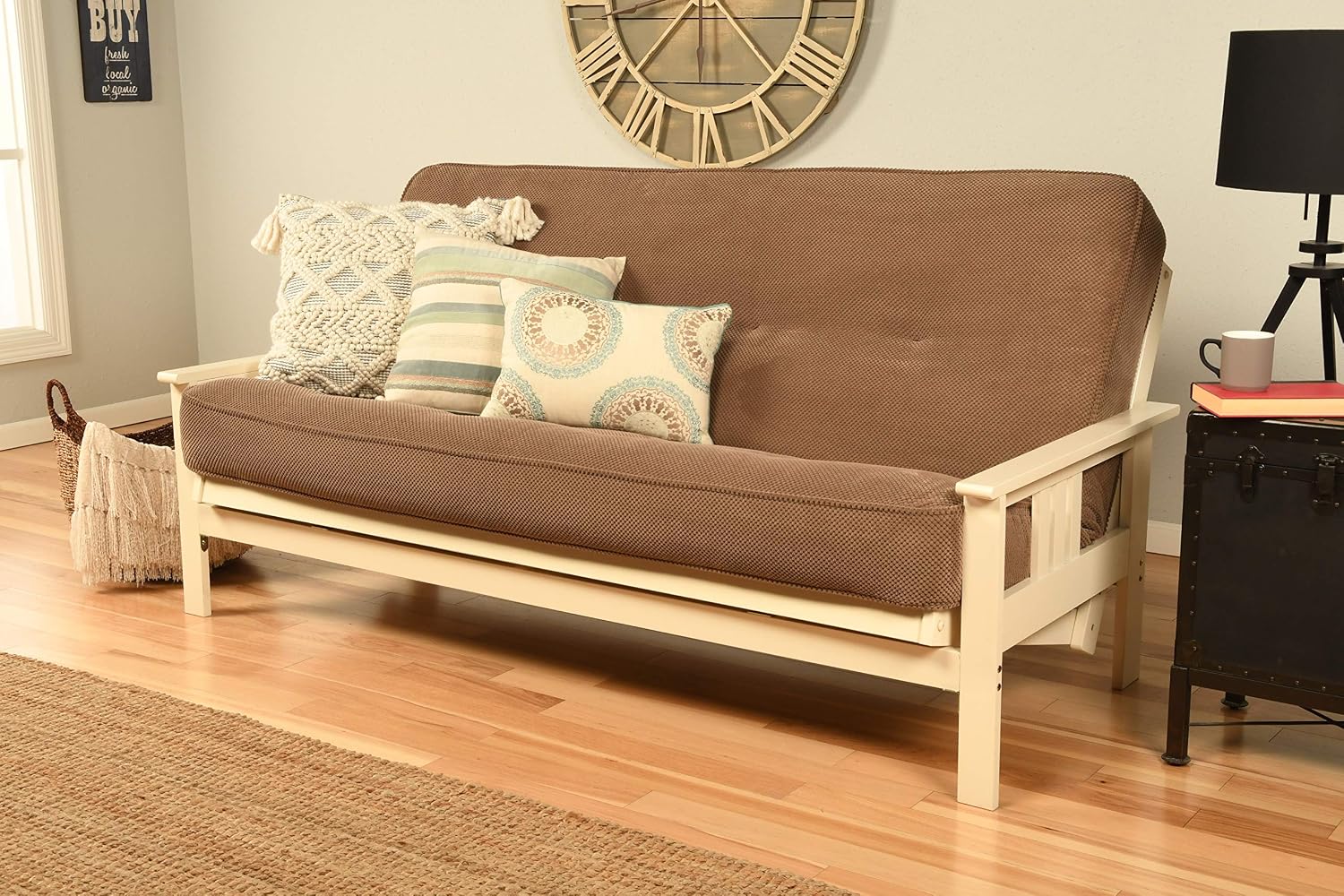 Kodiak Futons Monterey Futon Frame, No Drawers, Barbados