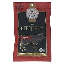 spicy flavor pack of beef jerky
