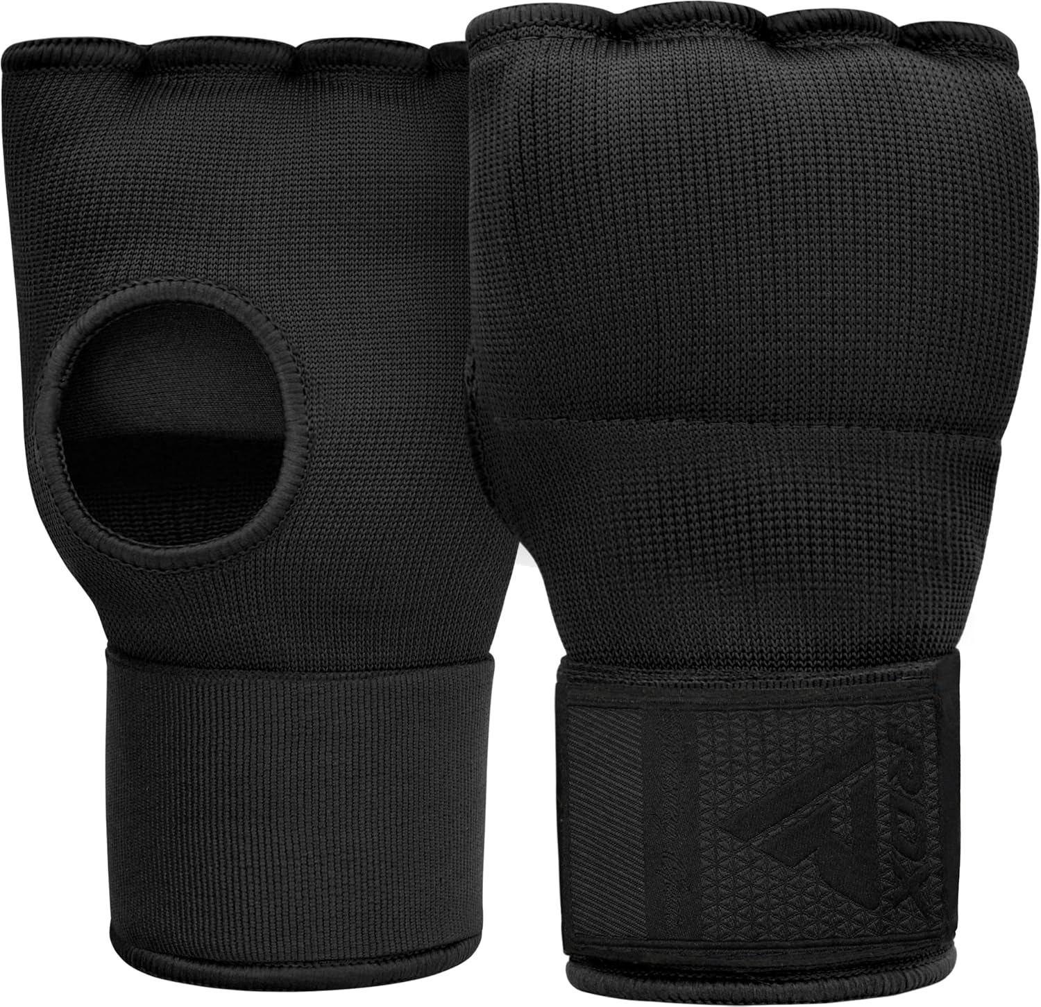 RDX Gel Boxing Hand Wraps Inner Gloves Men Women, Quick 100cm Long Wrist Straps, Elasticated Padded Fist Under Mitts Protection, Muay Thai MMA Kickboxing Martial Arts