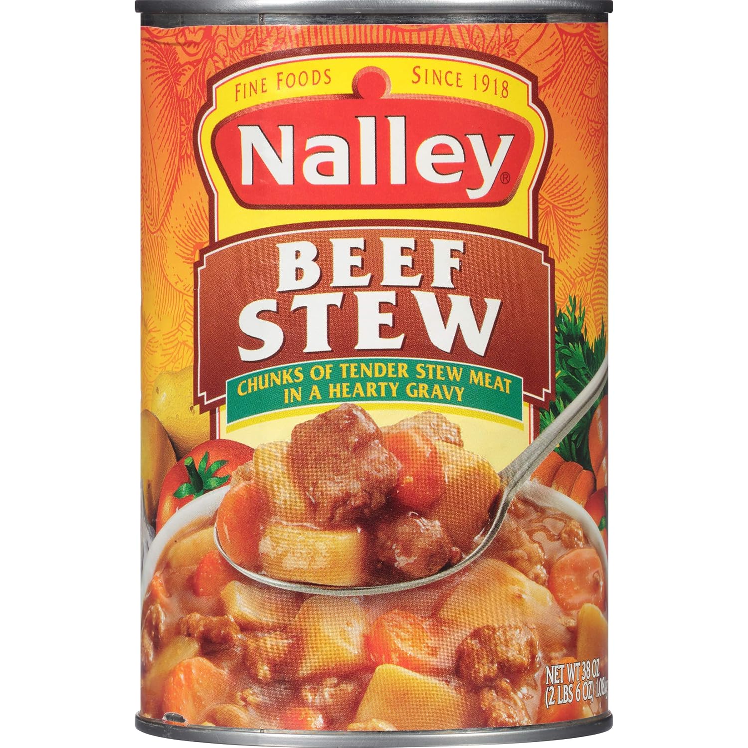 Nalley Big Chunk Beef Stew, 38 Ounce