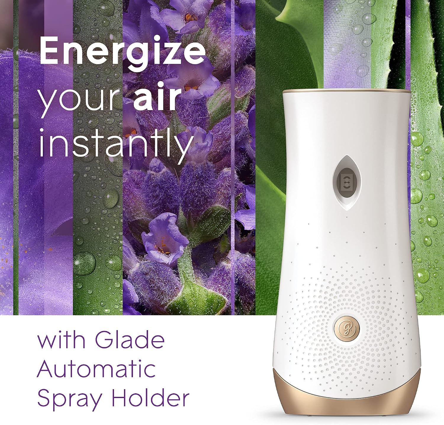 Glade Automatic Spray Refill, Air Freshener for Home and Bathroom, Cashmere Woods, 6.2 Oz