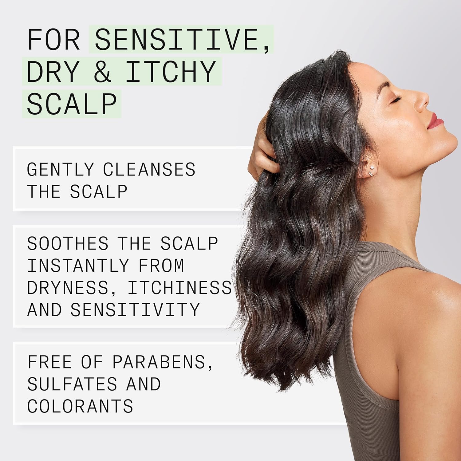 Nioxin Scalp Relief Cleansing Shampoo | Soothes, Hydrates, & Thickens Hair | For Sensitive, Dry, & Itchy Scalp | Made with Aloe Vera & Vitamin E