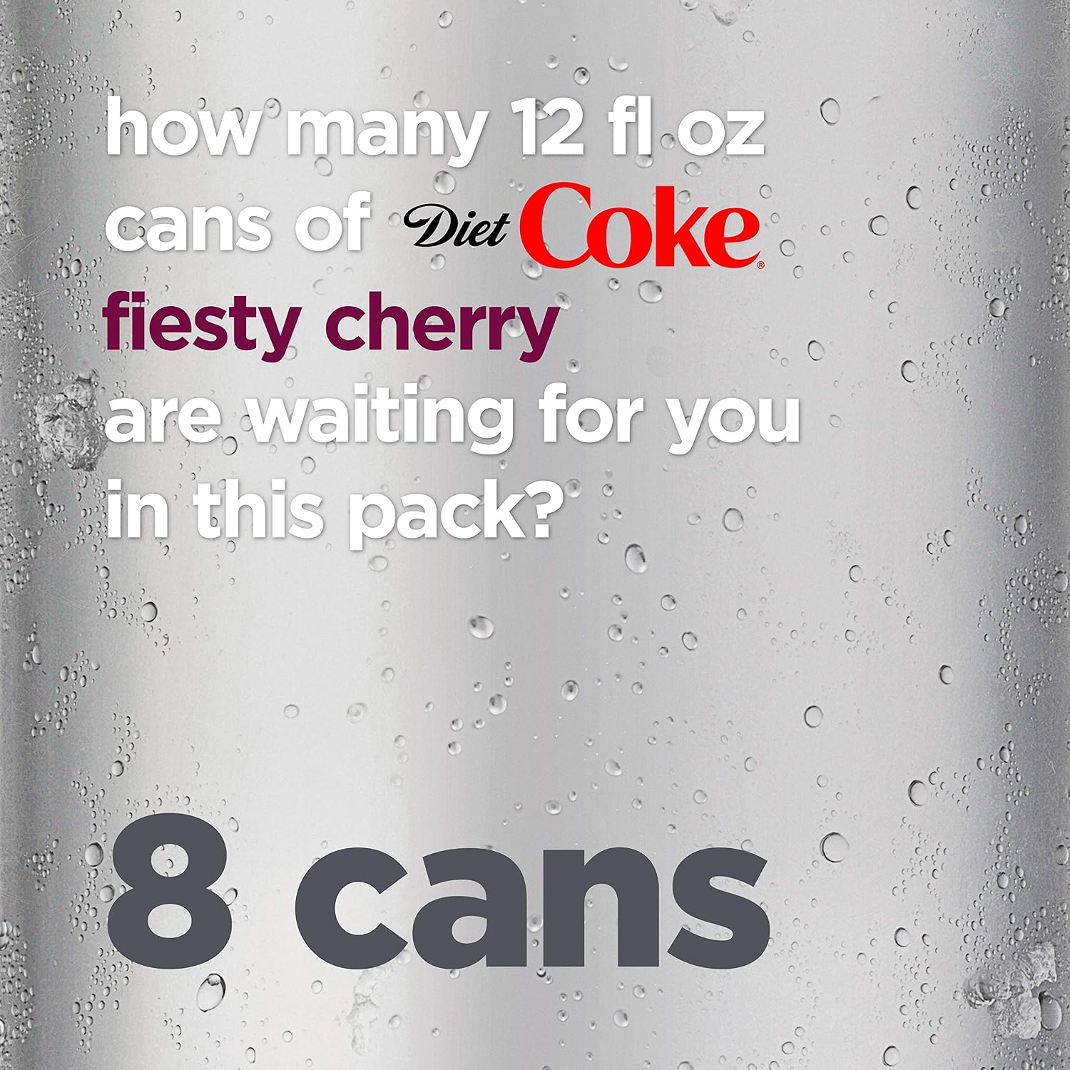 Diet Coke, 12 fl oz, 8 ct