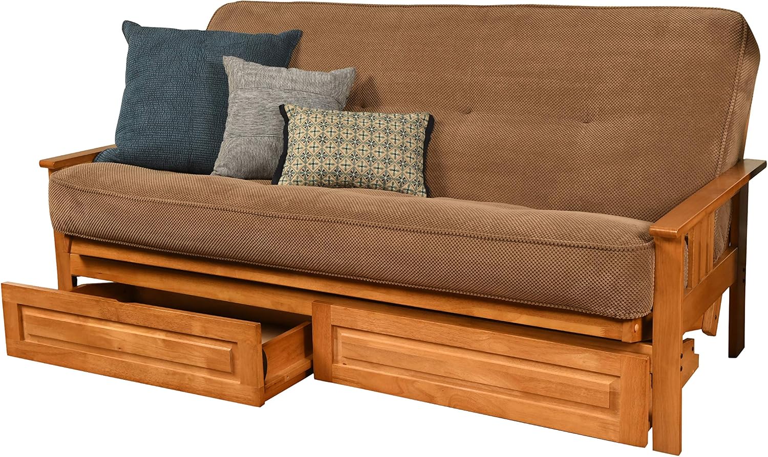 Kodiak Futons Monterey Futon Frame, No Drawers, Barbados
