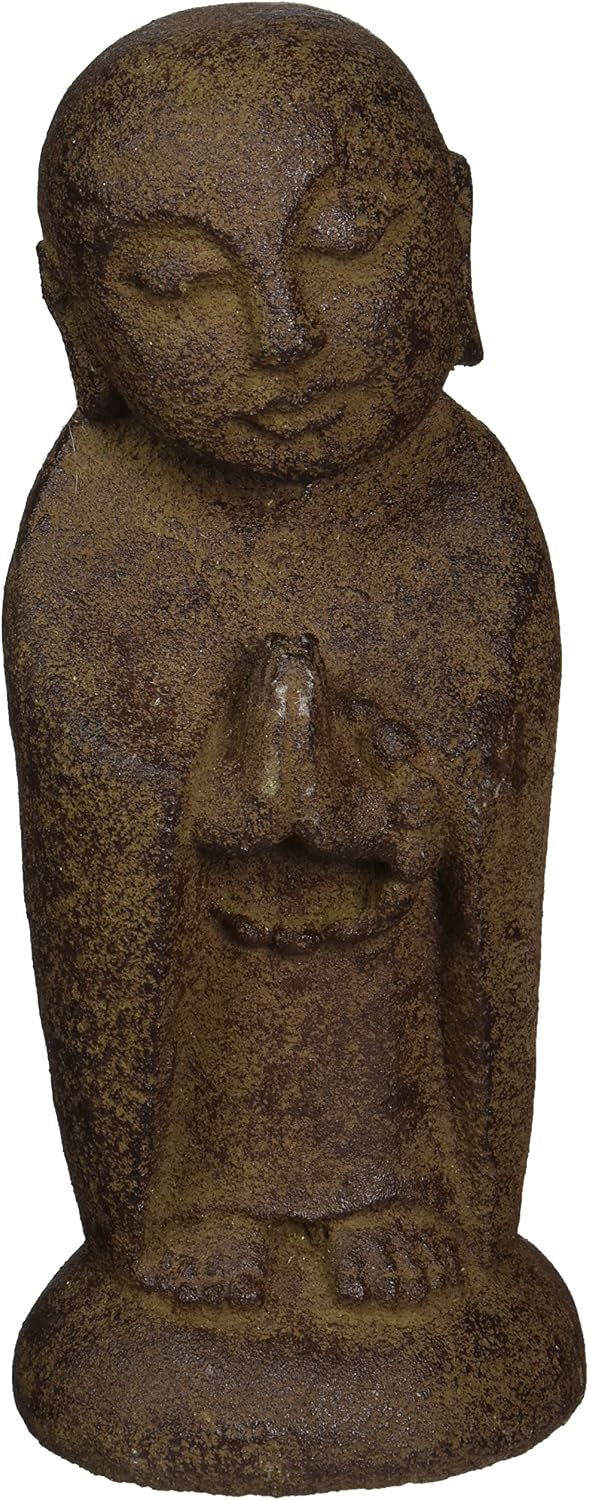Volcanic Stone Jizo Statue