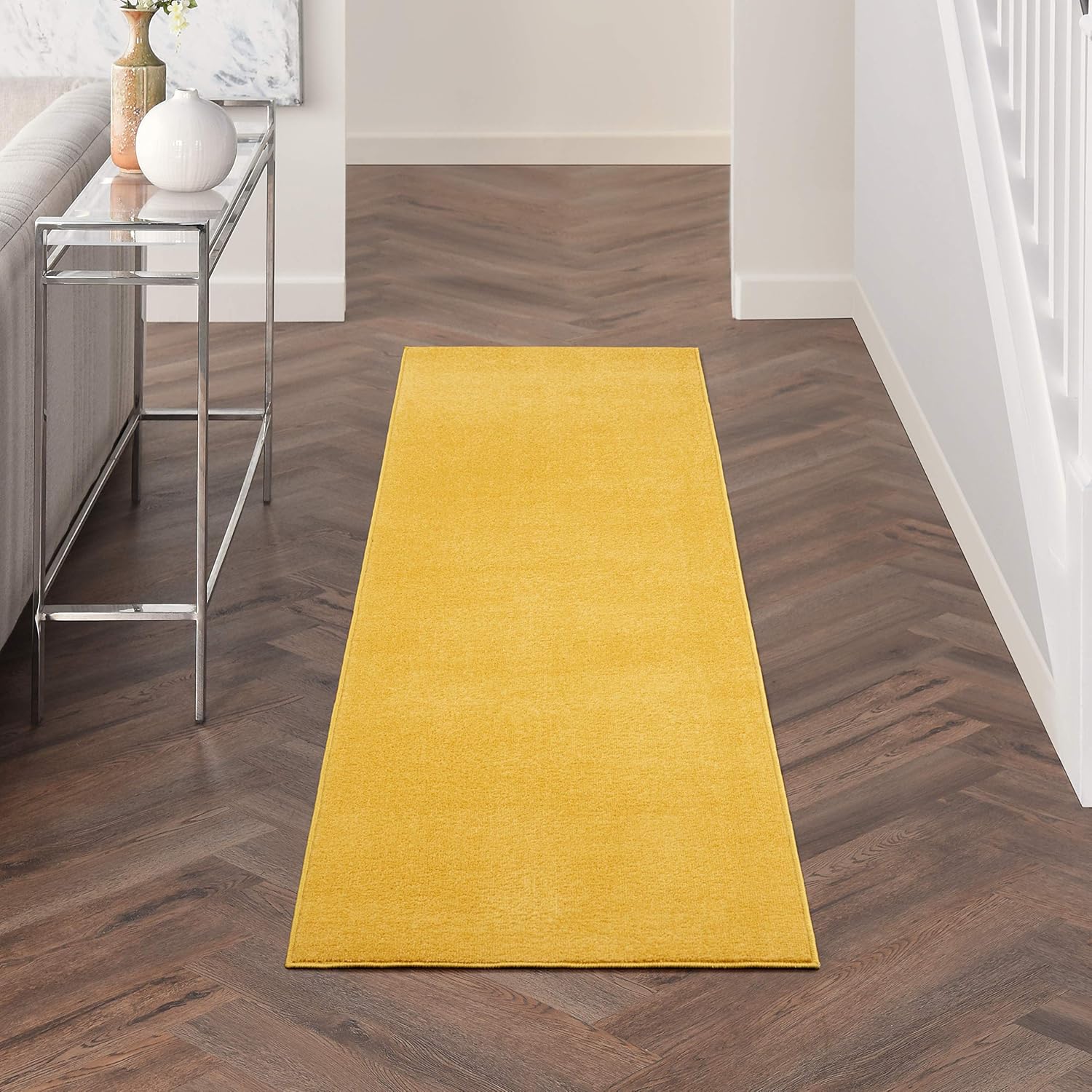 Nourison Home Essentials Indoor Outdoor Area Rug, Ivory Beige, 7' x 10'