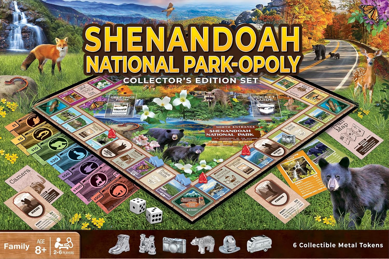 MasterPieces Opoly Board Games - Coca-Cola Opoly - Officially Licensed Board Games for Adults & Families