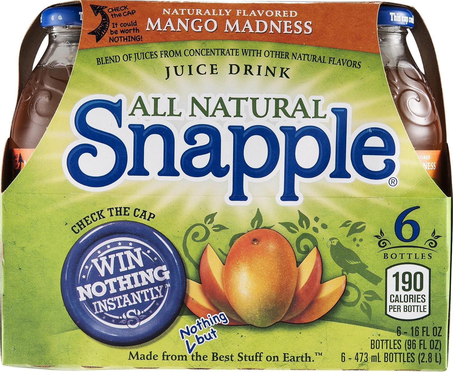 Snapple Mango Madness, 64 fl oz bottle