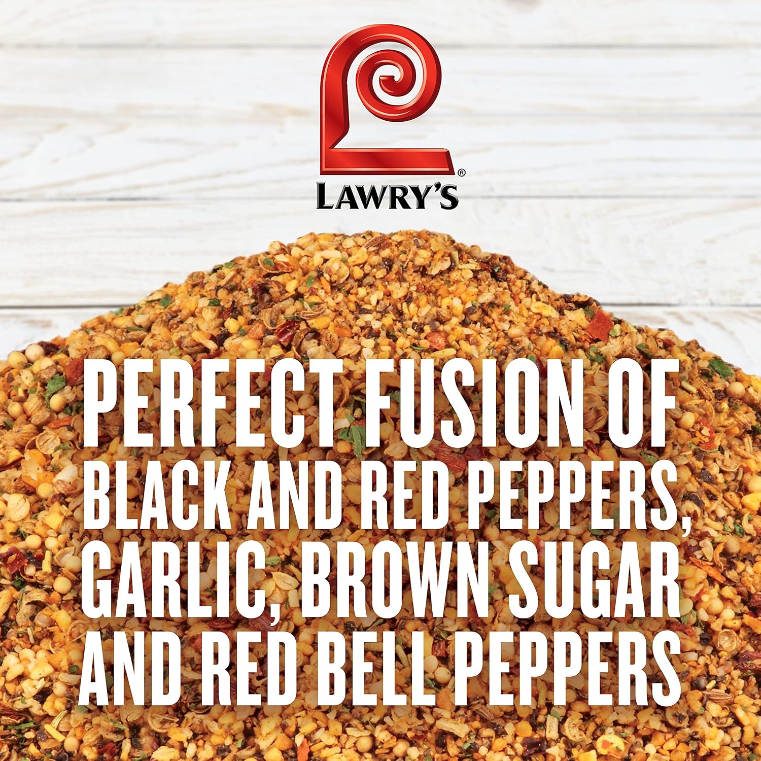 Lawry's Memphis Style Barbecue Rub, 25 oz - One 25 Ounce Container of Memphis Dry Rub, Perfect for BBQ Rub Wings, Ribs, Brisket and More