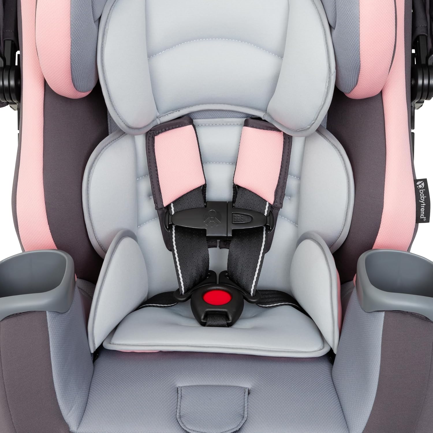 Baby Trend Cover Me™ 4-in-1 Convertible Car Seat, Vespa – Built-in Canopy, 4-Stage Growth System, Plush Comfort Padding, Multi-Position Recline