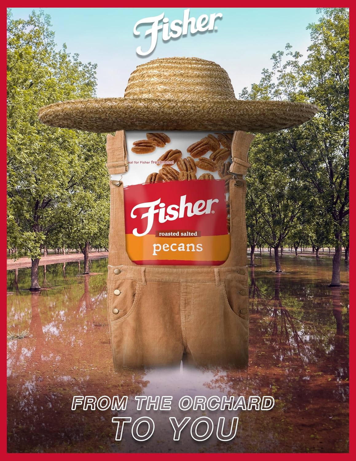 Fisher Snack Glazed Pecans Candied, 24 oz, Pack of 1 | Junior Mammoth Candied Pecans, Perfect For Gifting Or Personal Enjoyment, Crunchy, Irresistibly Sweet