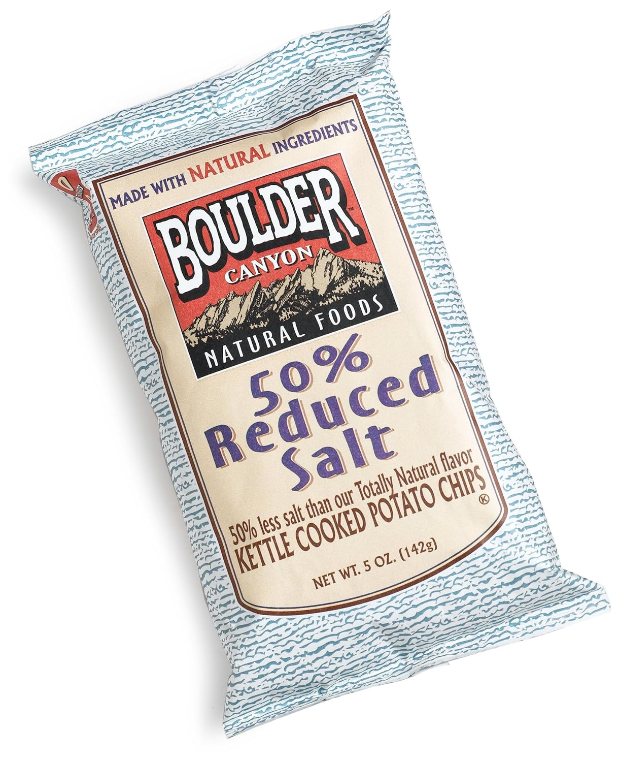 Boulder Canyon Avocado Oil Sea Salt Potato Chips 6 Count, 1.25 OZ