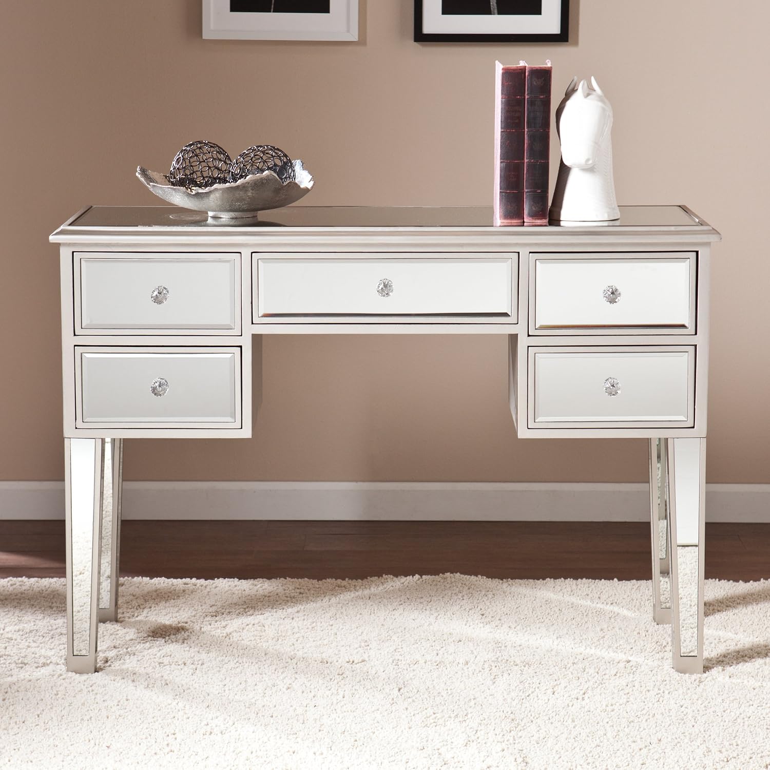 Furniture HotSpot Mirage Mirrored Console