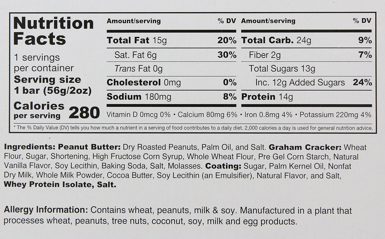 Muscle Foods Muscle Sandwich, Peanut Butter Vanilla, 12-Count Net wt.2.0 oz