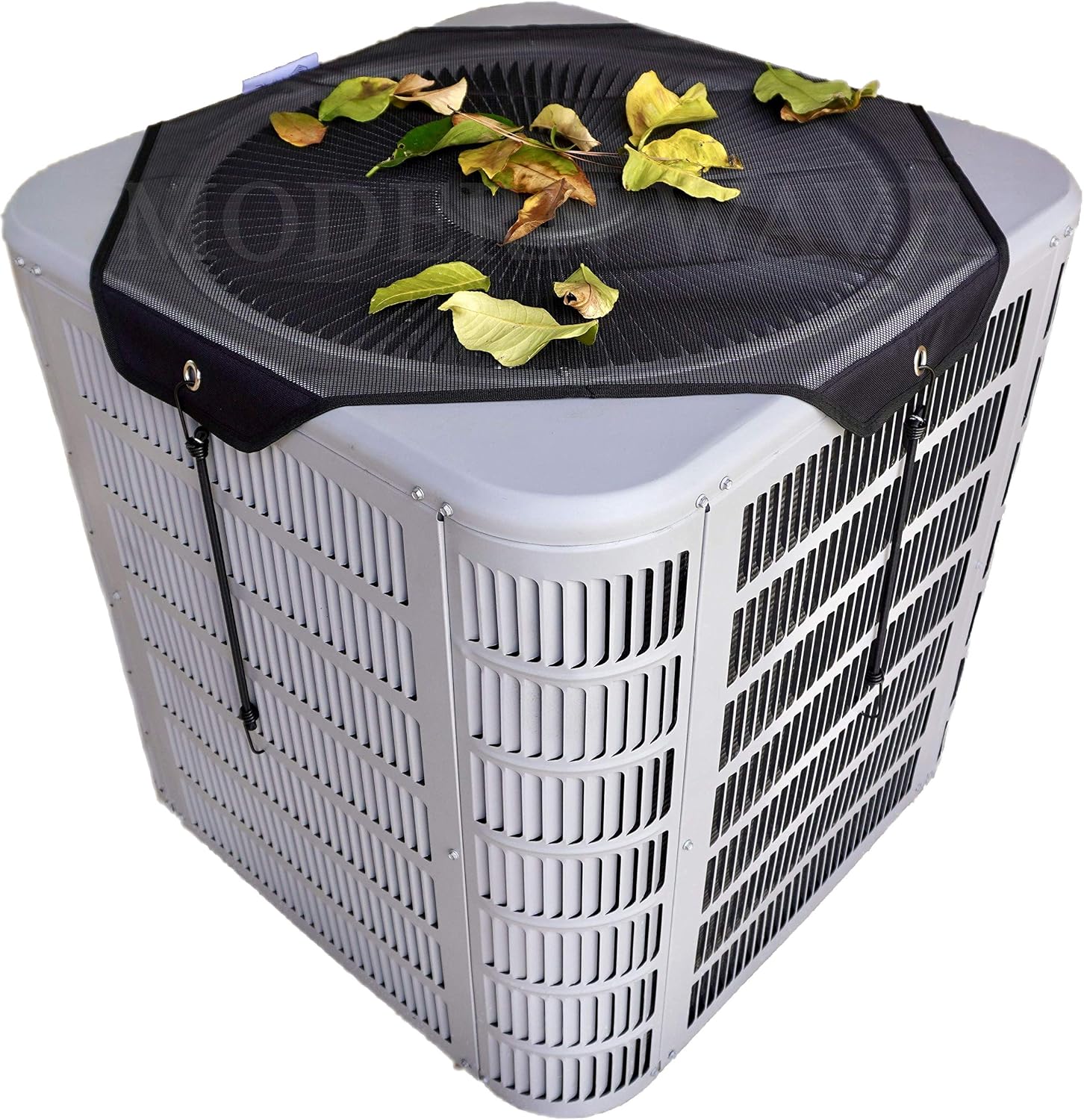 MODERN WAVE - 2 (Two) Central Air Conditioner Covers for Outside Units 36 x 36 inch - 1 (One) Top Universal Mesh Cover and 1 (One) Winter Waterproof