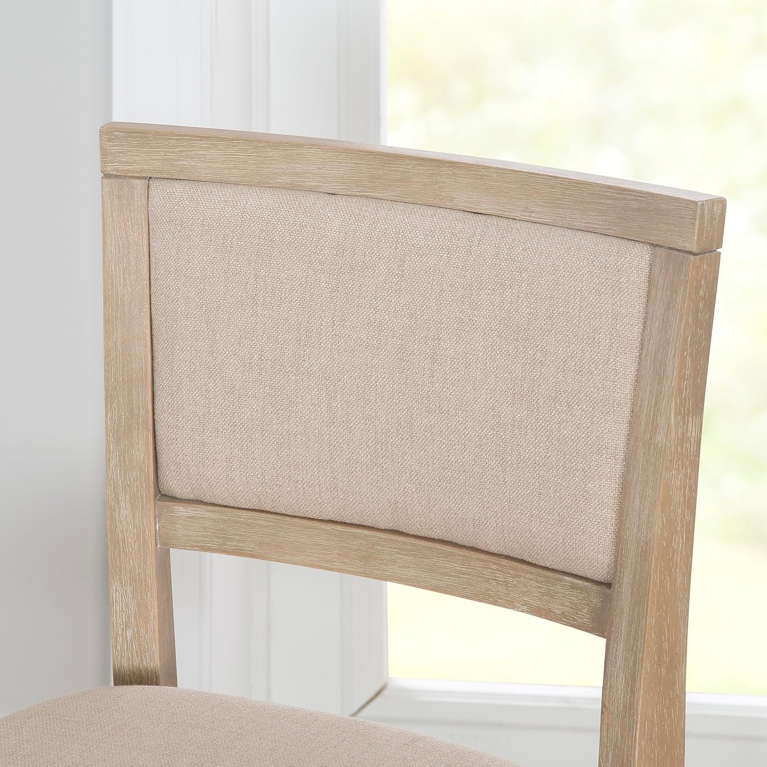 Linon Keira Pad Back Folding Bar Stool
