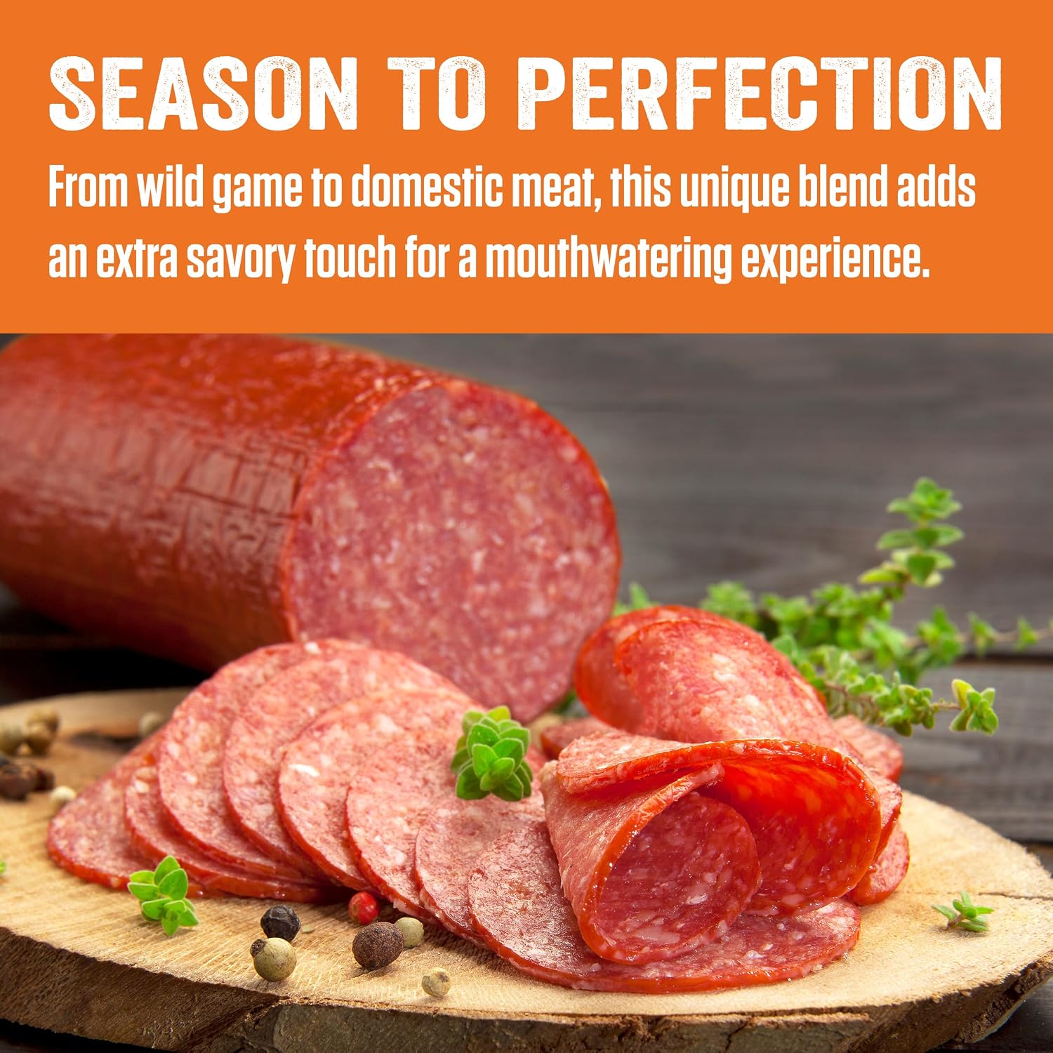 LEM Backwoods Cured Sausage Seasoning with Cure Packet, Jalapeno Summer Sausage