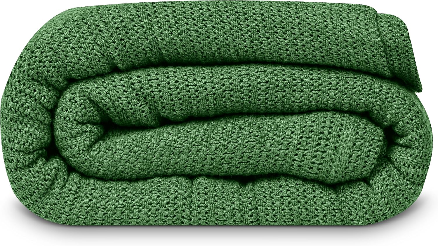 Linteum 100% Cotton Open-Cell Leno Weave Blanket — Breathable All Season — Queen 90x90 — Ice Grey