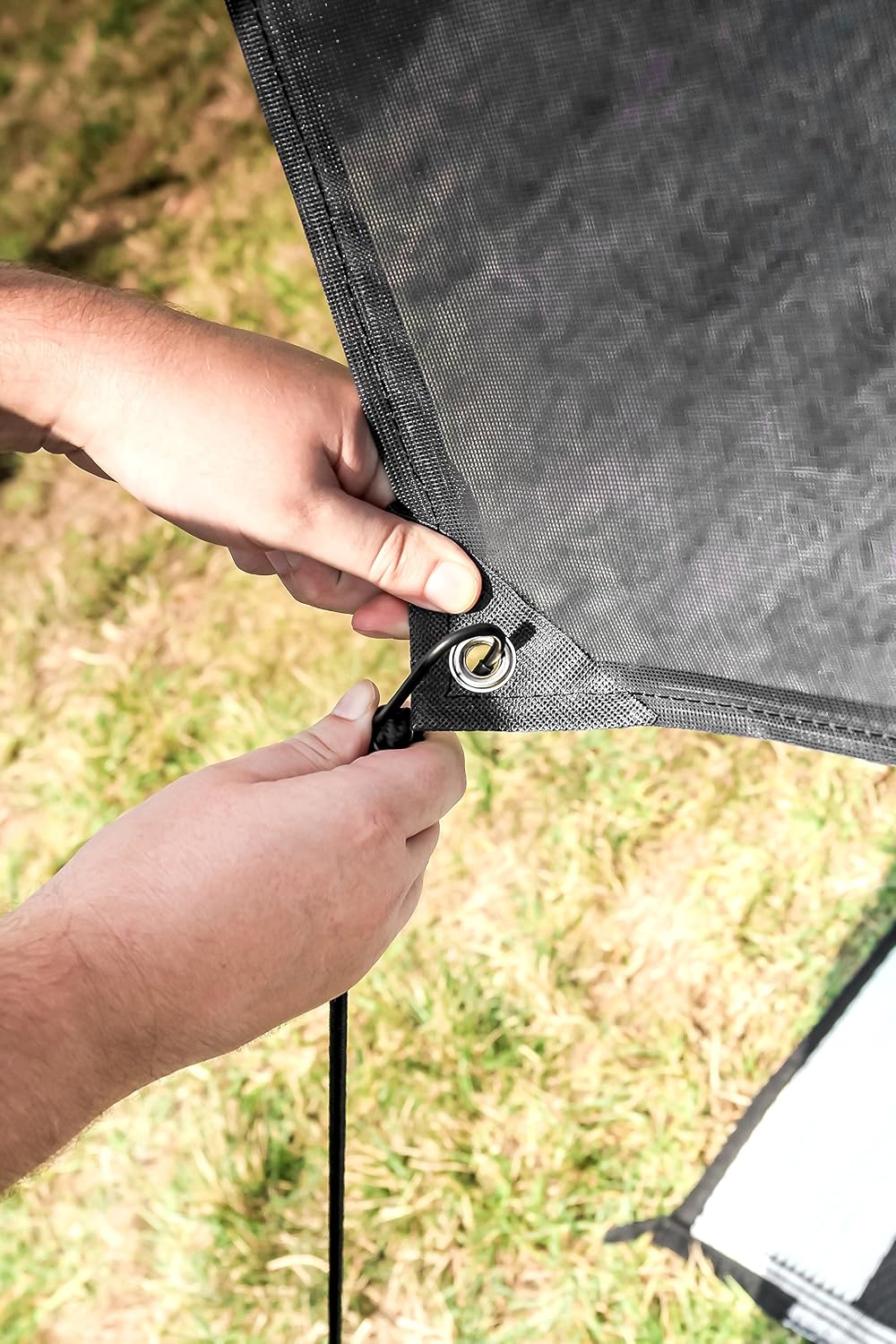 Camco RV Awning Shade Kit | Features Mesh Fabric, Retractable, and Measures 54-Inches x 180-Inches (51457)