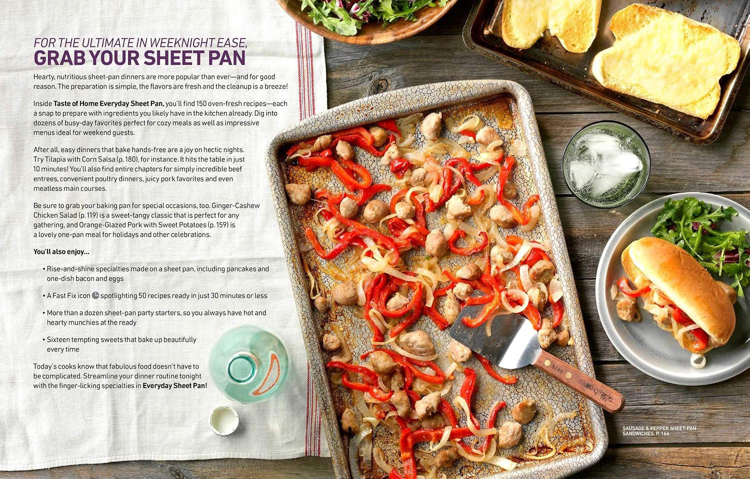 Taste of Home Everyday Sheet Pan: 100 Recipes for Weeknight Ease (Taste of Home Quick & Easy)