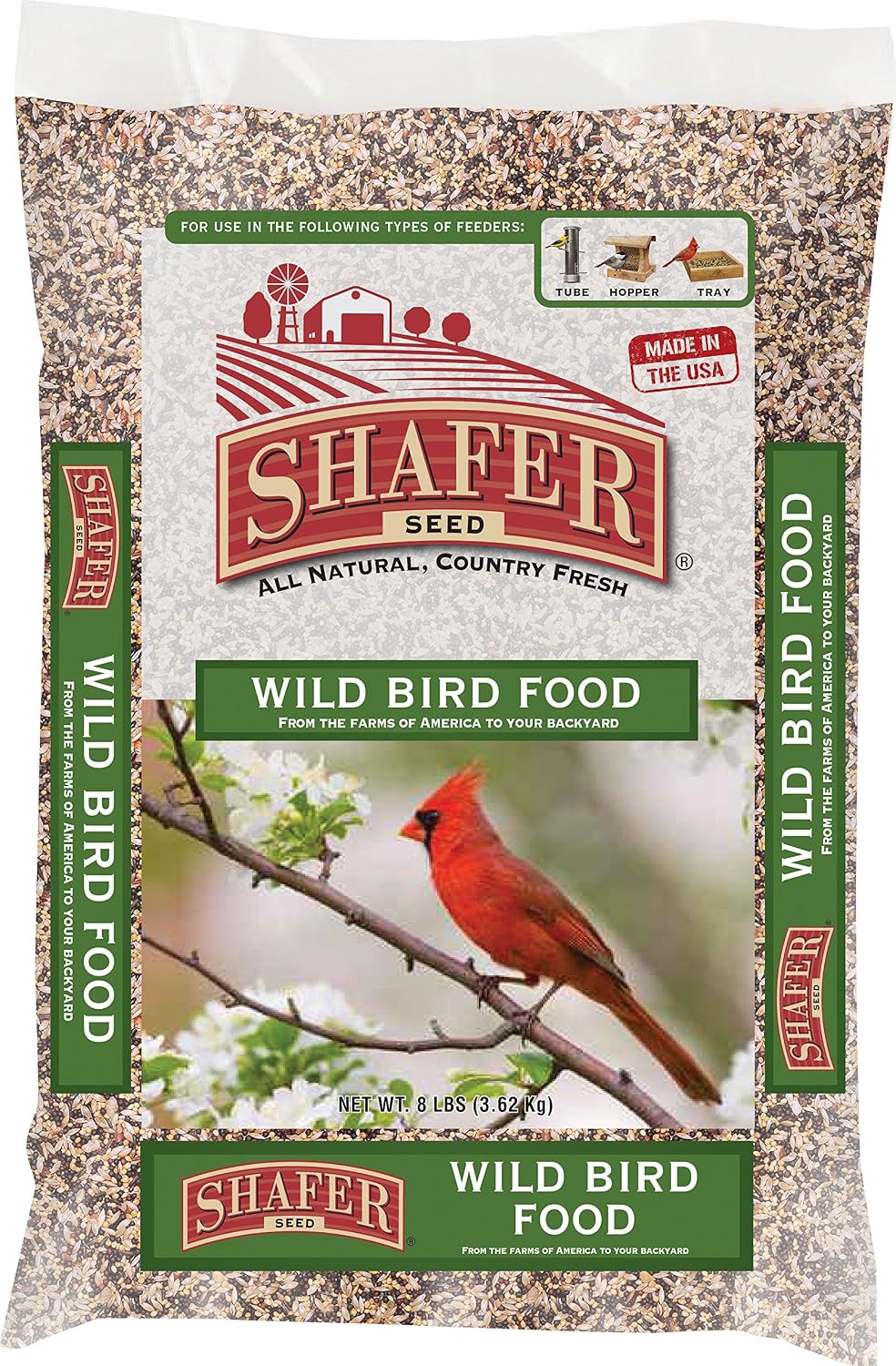 SHAFER 51004 20 lbs Wild Bird Food
