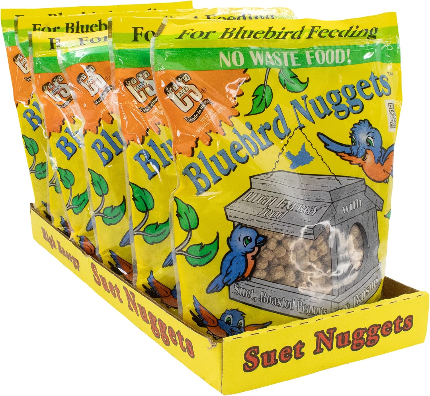 C&S No Melt and No Waste Bluebird Nuggets 27 Ounce, 6 Pack
