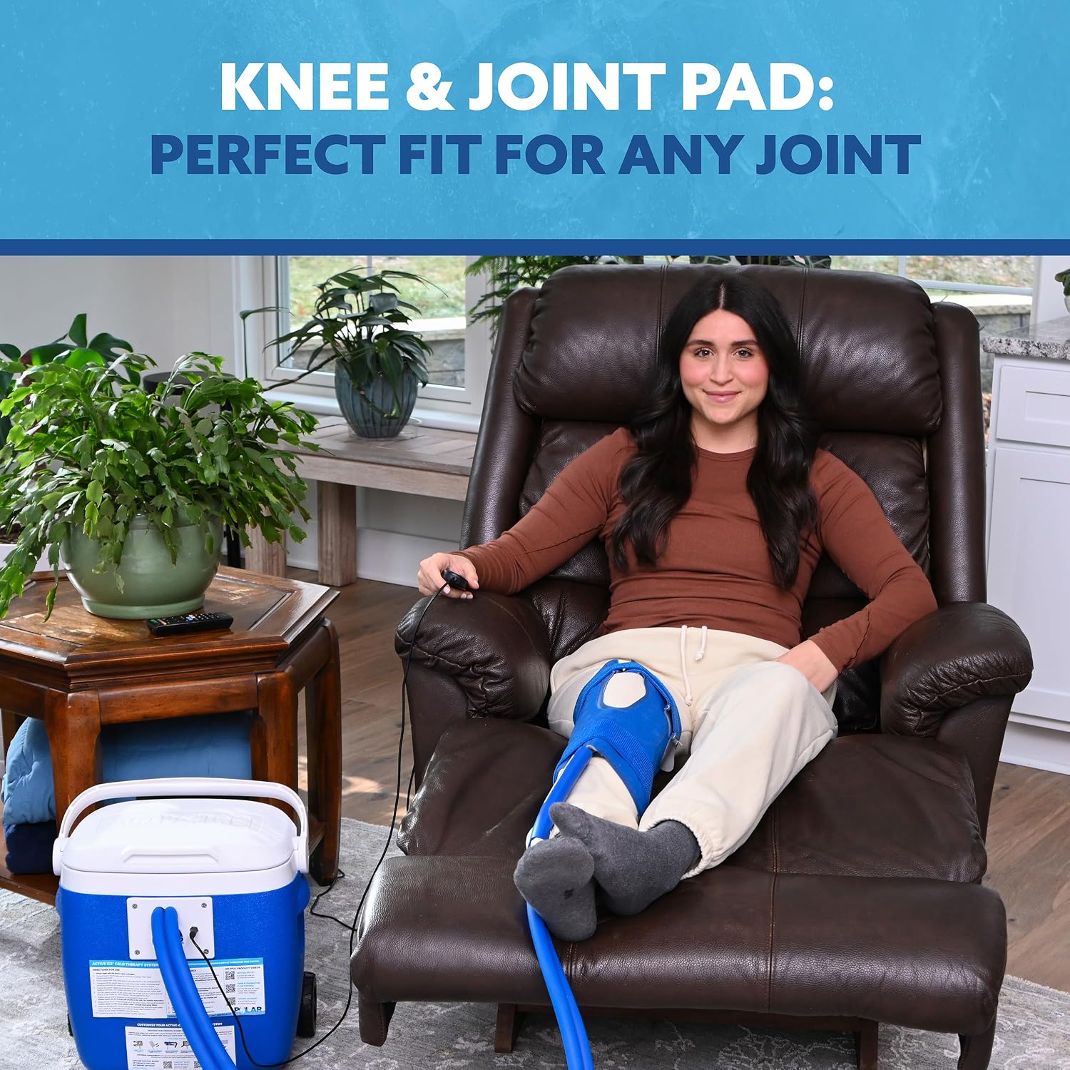 Polar Active Ice 3.0 Cold Therapy Ice Machine System w Programmable Timer, Shoulder Pad & Compression Wrap for Targeted Coverage