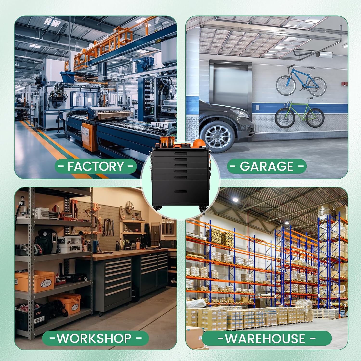 Garage Cabinets,Metal Garage Storage Cabinet with Wheels,Black Lockable Rolling Tool Cabinet with Drawer and Adjustable Shelves,Heavy Duty Tool Chest for Home Office Utility Room