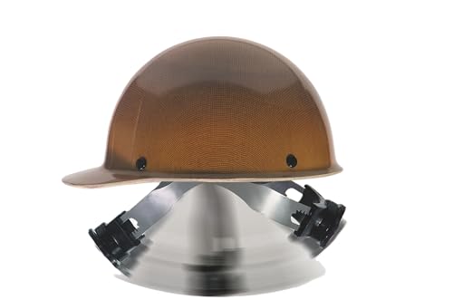 MSA 816651 Skullgard Cap Style Safety Hard Hat with Swing Ratchet Suspension | Non-slotted Cap, Made of Phenolic Resin