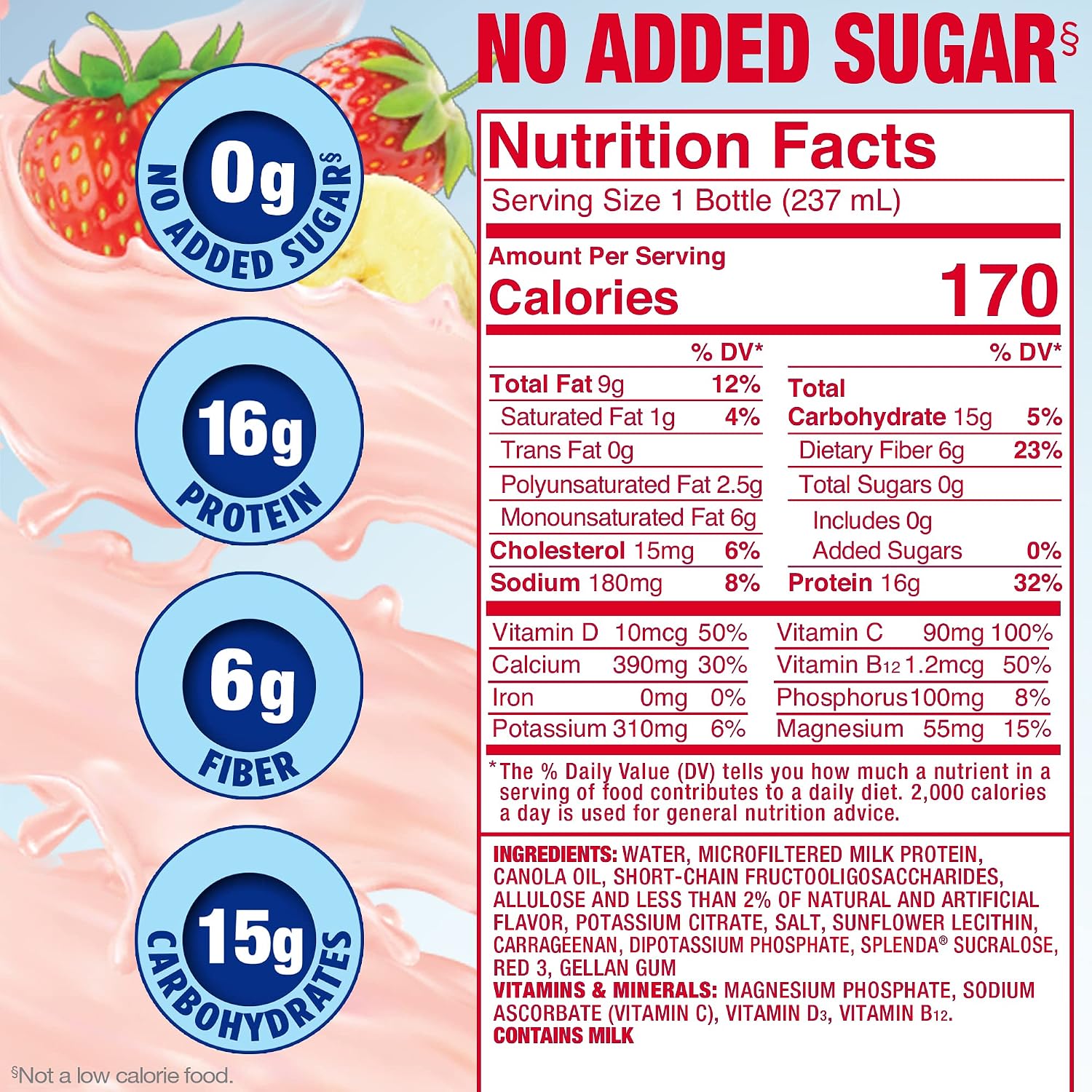 SPLENDA Diabetes Nutrition Shakes, Milk Chocolate, 8 Fl Oz
