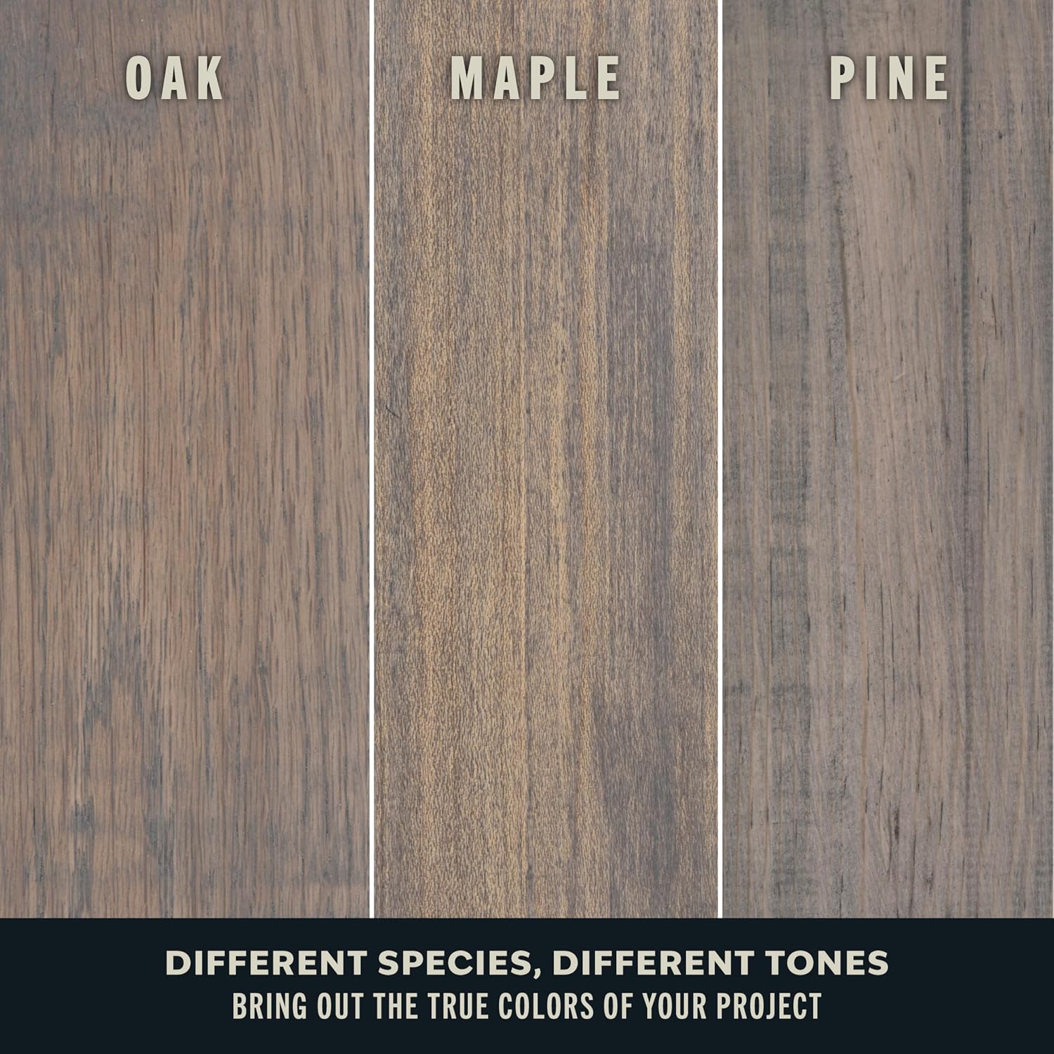 Varathane Premium Fast Dry Weathered Gray Wood Stain | Oil-Based, 1 Coat Color, 1 Hour Dry Time, Interior Wood Stain, Furniture, Cabinets, Doors, Covers Up to 275 Sq Ft, Quart