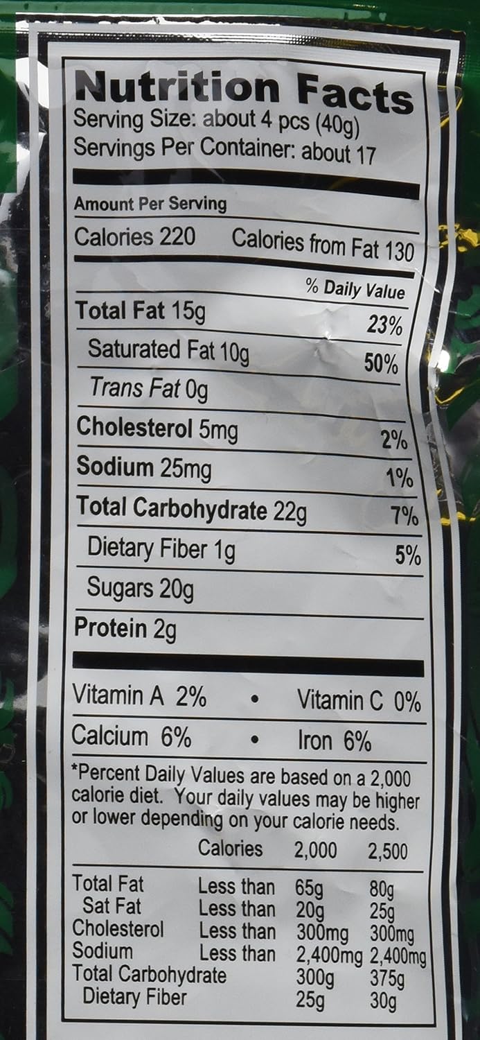 Peppermint Double Milk Chocolate Truffle Cremes - Dilettante 24oz
